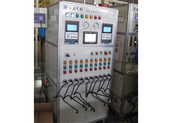 Injection pipe leak testing system